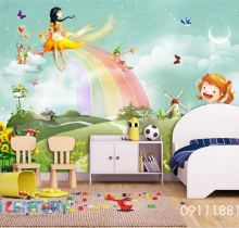 Gạch ốp tường 3D cho trẻ